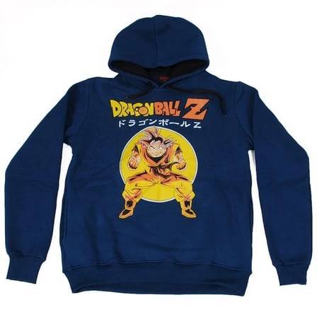 Dragon Ball Z Hoodie Sweatshit Mavi