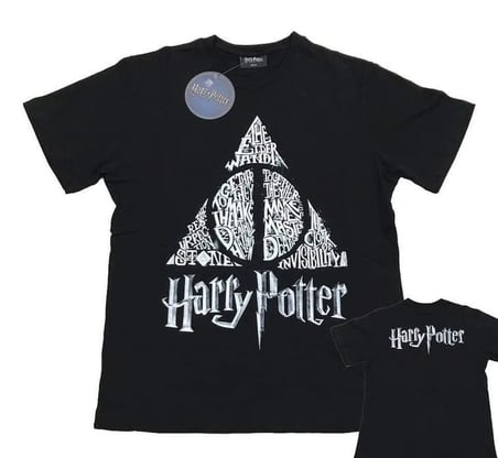 Harry Potter Symbol Tişört Siyah