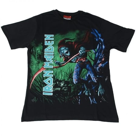 Iron Maiden No:5 Tişört Siyah