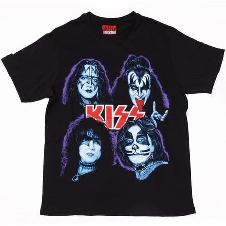 Kiss No:1 Tişört Siyah