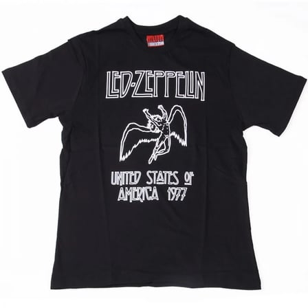 Led Zeppelin No:1 Tişört Siyah