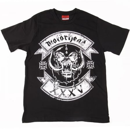 Motörhead XXXV Tişört Siyah