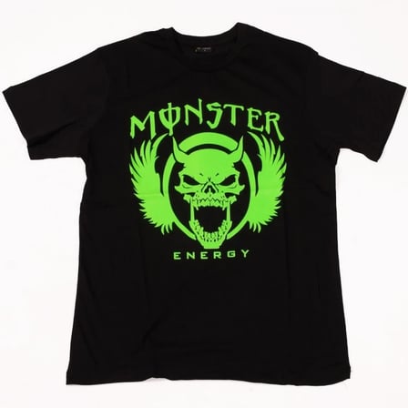 Monster Energy No:6 Tişört Siyah
