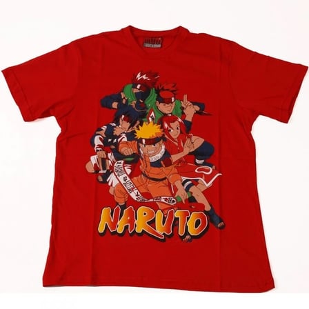 Naruto No: 1 Tişört Kırmızı