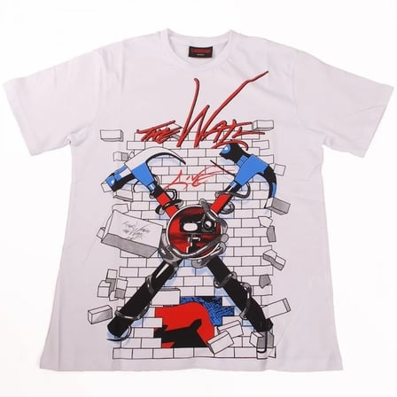 Pink Floyd The Wall Tişört Beyaz