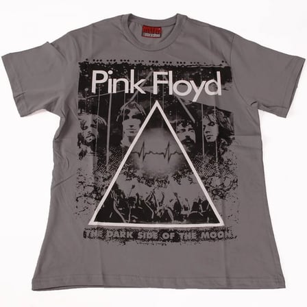 Pink Floyd Dark Side Of The Moon Tişört Gri