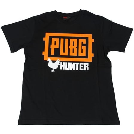 PUBG Chicken Hunter Tişört Siyah
