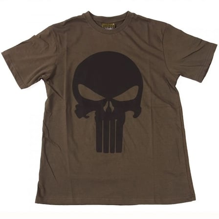 The Punisher Logo Tişört Yeşil