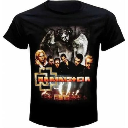 Rammstein No:1 Tişört Siyah
