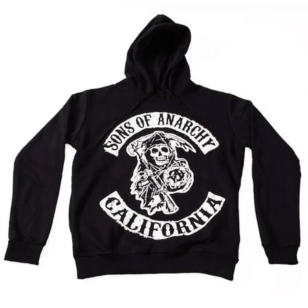 Sons Of Anarchy Readwood Original Kapüşonlu Sweatshirt Hoodie Siyah
