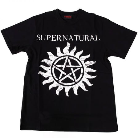 Supernatural No: 2 Tişört Siyah