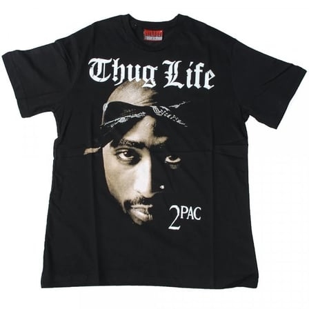 Thug Life Siyah Tişört