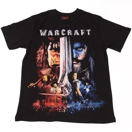 World Of War Craft No:2 Tişört Siyah