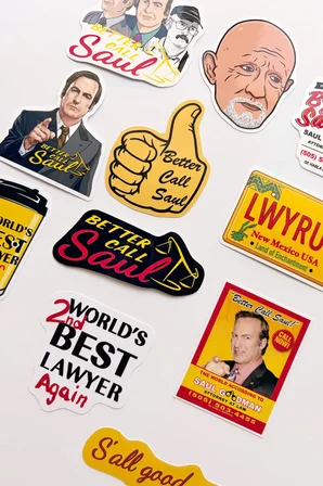 Better Call Saul Sticker Paketi 12 Parça Kaliteli Su Geçirmez Laptop Telefon Etiket Seti