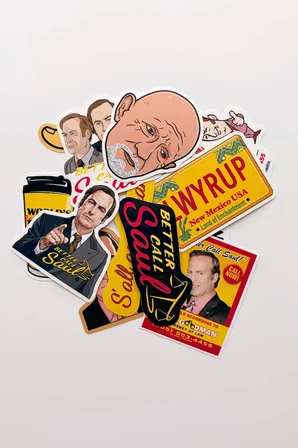 Better Call Saul Sticker Paketi 12 Parça Kaliteli Su Geçirmez Laptop Telefon Etiket Seti