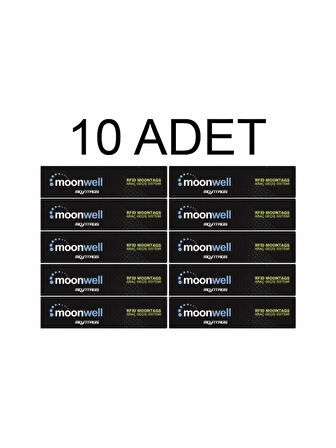 Moonwell Etiket (10 Adet)
