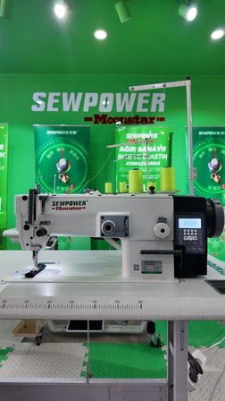 SEWPOWER MOONSTAR SP-1530-D5 FULL OTOMATİK ZİKZAK MAKİNASI