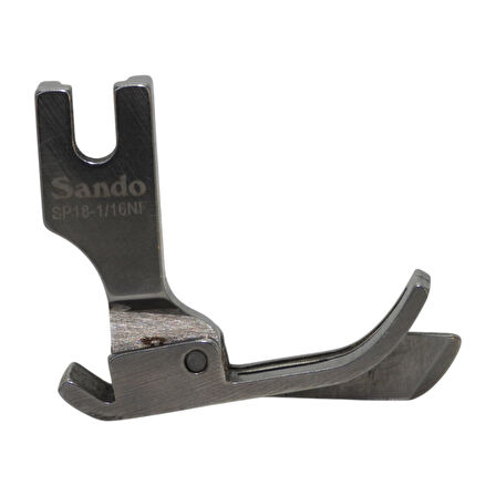 Sando SP-18 1/16NF Transportlu Düz Makine 1,6 mm Çimalı Sağ Çima Ayağı
