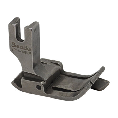 Sando SP-18 3/8NF Transportlu Düz Makine 9,6 mm Çimalı Sağ Gazi Ayağı