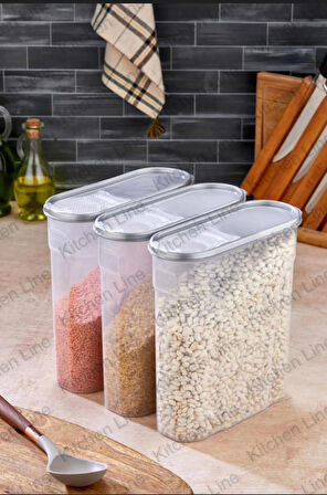 ERZAK SAKLAMA KABI 4 LİTRE 3LÜ SET