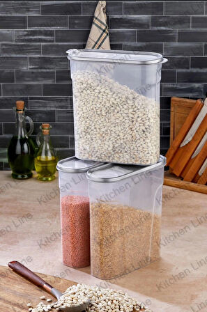 ERZAK SAKLAMA KABI 4 LİTRE 3LÜ SET