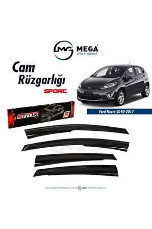 Ford Fi?esta 2010-2017 Cam Rüzgarlık Mugen Ti?p