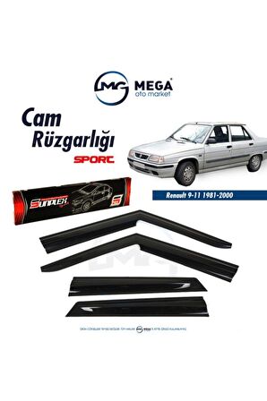 Renault 9-11 Cam Rüzgarlık Mugen Ti?p