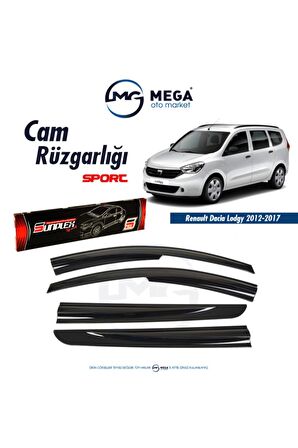 Dacia Lodgy 2012-2017 Cam Rüzgarlık Mugen Ti?p