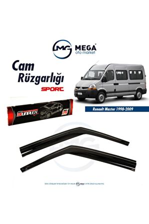 Renault Master 1998-2009 Cam Rüzgarlık Mugen Ti?p