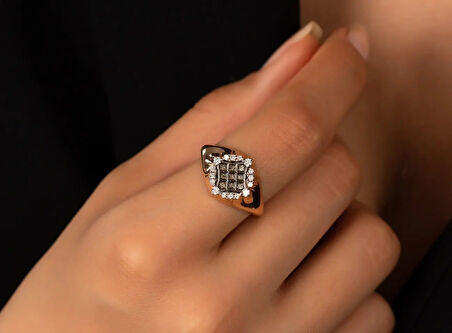 Anka Pırlanta Yüzük