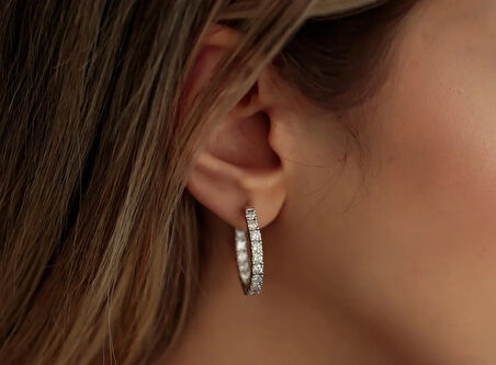 LUXURY COLLECTİON 4 ct Tamtur Küpe