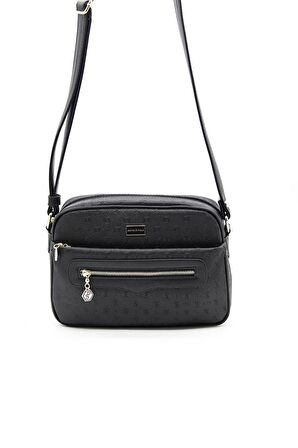 Silver  Polo Siyah - Siyah NV491 Kadın Çapraz Çanta