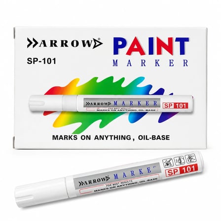ARROW SP-101 Derz Boyama Kalemi – Yağ Bazlı Derz Yenileme ve Markalama Kalemi