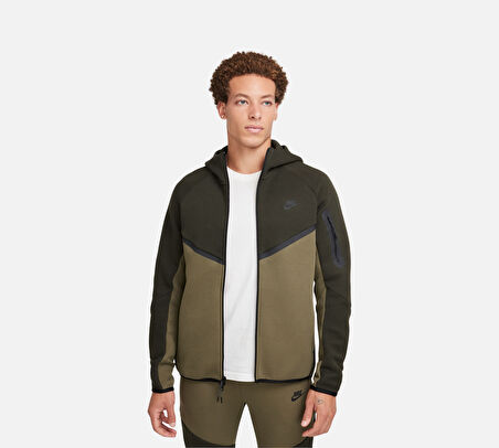 Nike Sportswear Tech Fleece Windrunner SS25 Full-Zip Hoodie Erkek Sweatshirt-SPORTXOUTLET