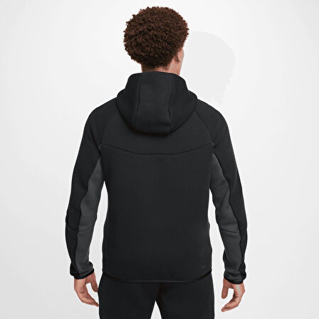 NİKE TECH FLEECE WİNDRUNNER ERKEK SİYAH SWEATSHİRT-SPORTXOUTLET