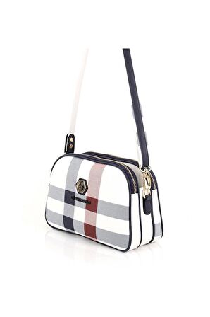 Silver  Polo Beyaz - Laci NV745 Kadın Çapraz Çanta