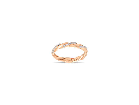 Anka 0,16ct Burgu Pırlanta Yüzük