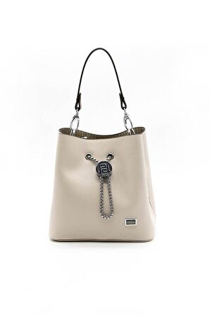 Silver  Polo Bej - Taba NV967 Kadın Çapraz Çanta