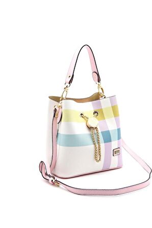 Silver  Polo Lila - Pembe NV967 Kadın Çapraz Çanta