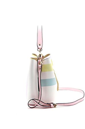 Silver  Polo Lila - Pembe NV967 Kadın Çapraz Çanta
