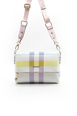 Silver  Polo Lila - Pembe NV963 Kadın Çapraz Çanta