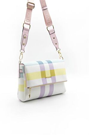 Silver  Polo Lila - Pembe NV963 Kadın Çapraz Çanta
