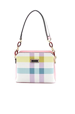 Silver  Polo Lila - Pembe NV937 Kadın Omuz Çantası