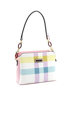 Silver  Polo Lila - Pembe NV937 Kadın Omuz Çantası