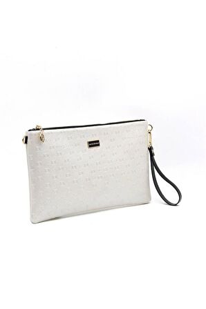 Silver  Polo Sedef - Siyah NV1034 Kadın Portföy  Clutch