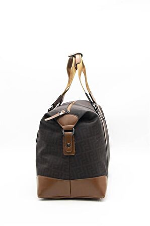 Silver  Polo Kahve - Taba NV873 Kadın Seyahat Çantası