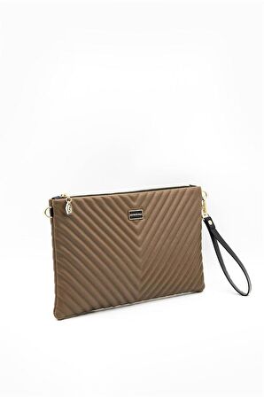 Silver  Polo K.vizon - K.vizon NV1034 Kadın Portföy  Clutch