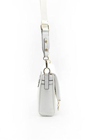 Silver  Polo Beyaz - Beyaz NV963 Kadın Çapraz Çanta