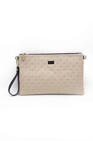 Silver  Polo Nut - Siyah NV1034 Kadın Portföy  Clutch