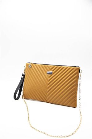 Silver  Polo A.Taba NV1034 Kadın Portföy  Clutch